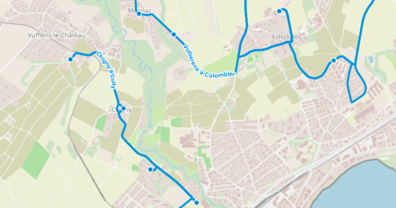 Nouvelles données disponibles : Parcours des bus scolaires