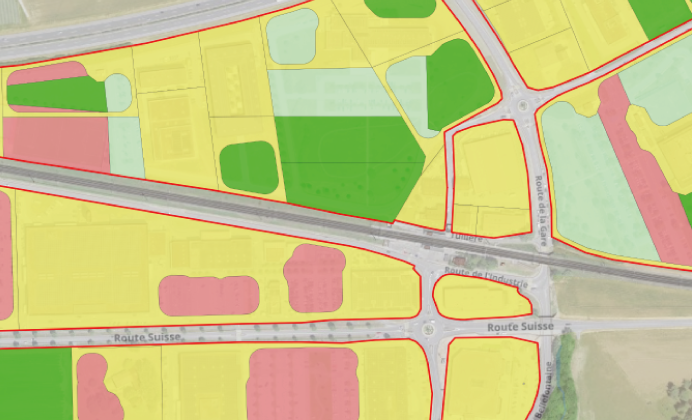Zone d&rsquo;activité et état des réserves